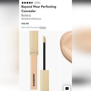 Burberry Cream Concealer - Medium-Deep-Cool; Color 100
